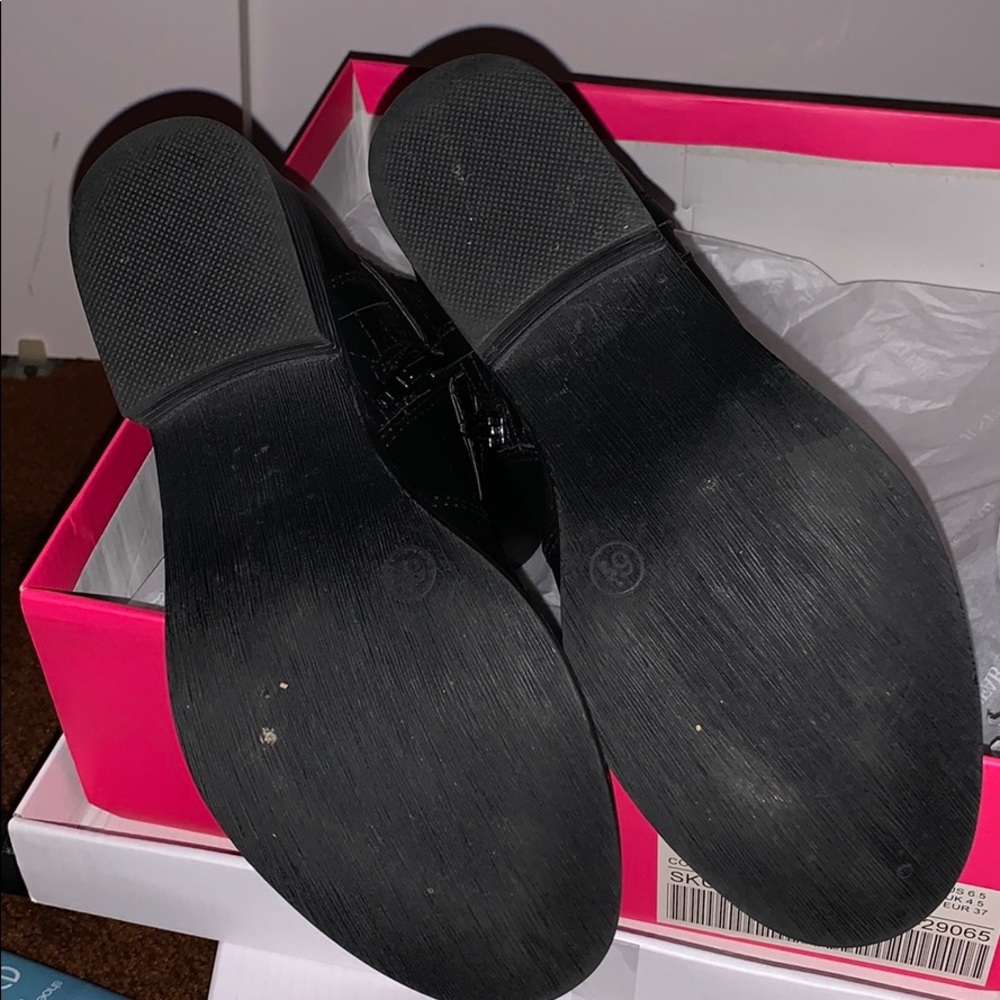 Black zipper boots - Picture 2 of 3
